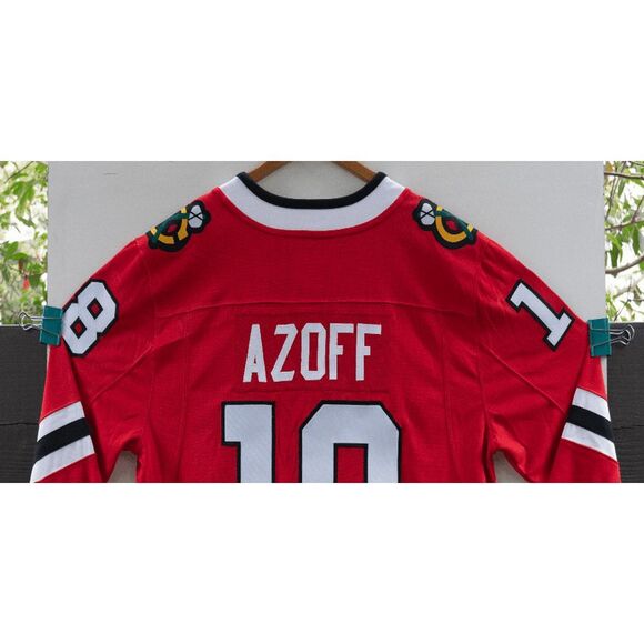 Fanatics NWT #18 Chicago Blackhawks NHL Breakaway Jersey Red‎ Size L - Picture 7 of 11